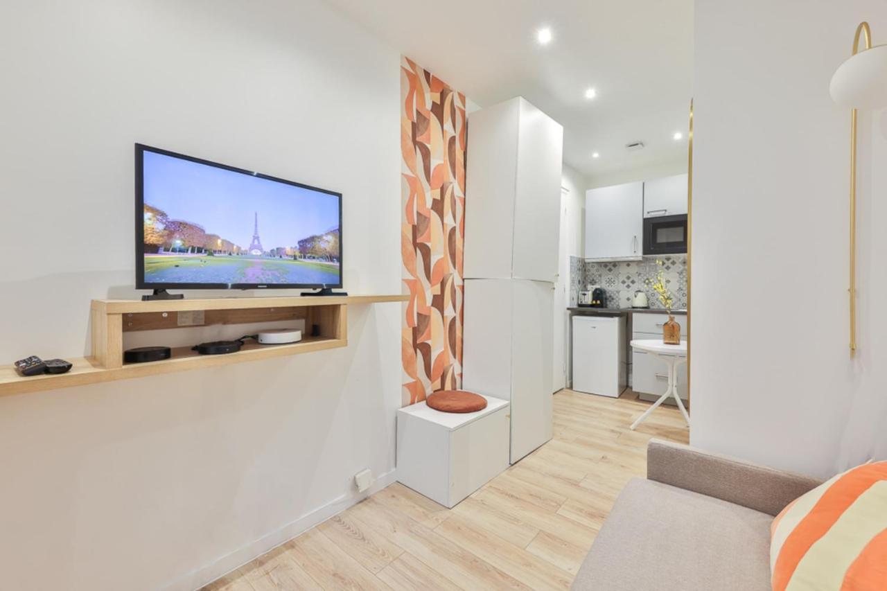 Charming Studio - 2P - Eiffel Tower Paris Ngoại thất bức ảnh